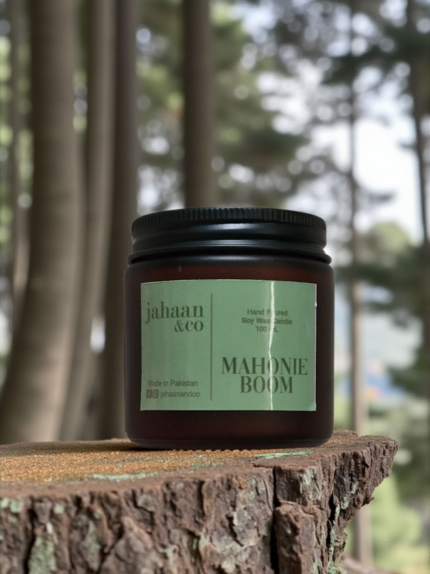 Mahonie Boom Premium Candle