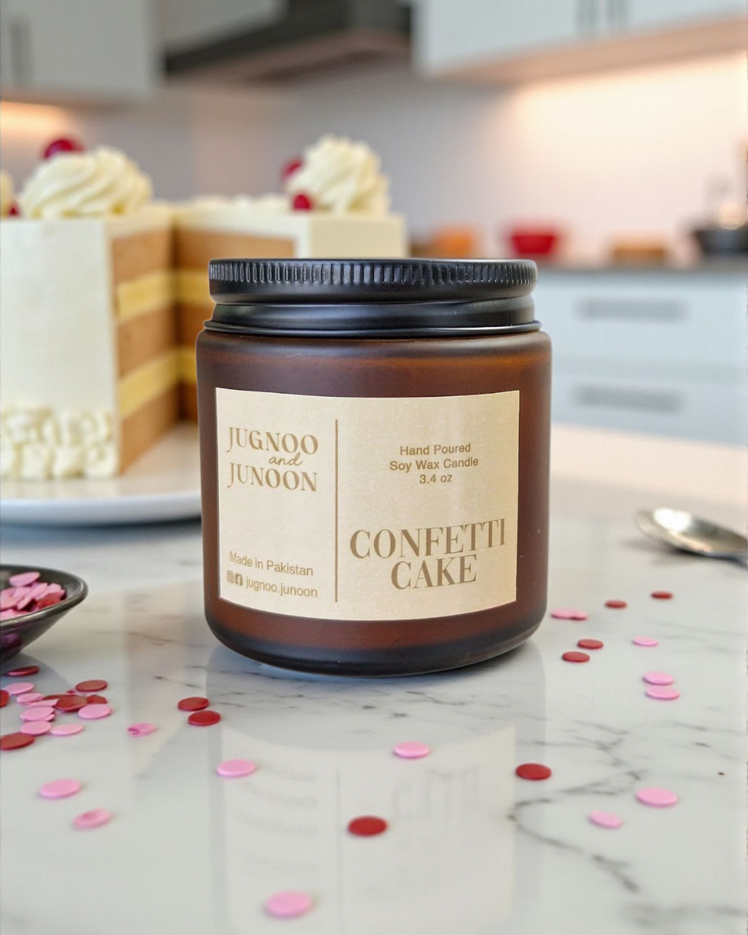 Confetti Cake Premium Candle