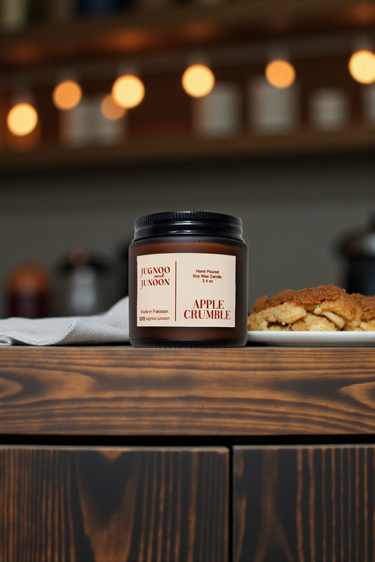 Apple Crumble Premium Candle
