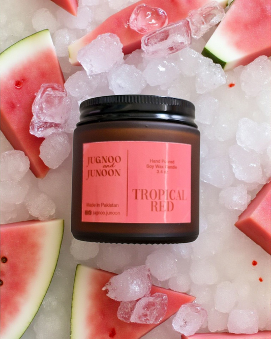 Tropical Red Premium Candle
