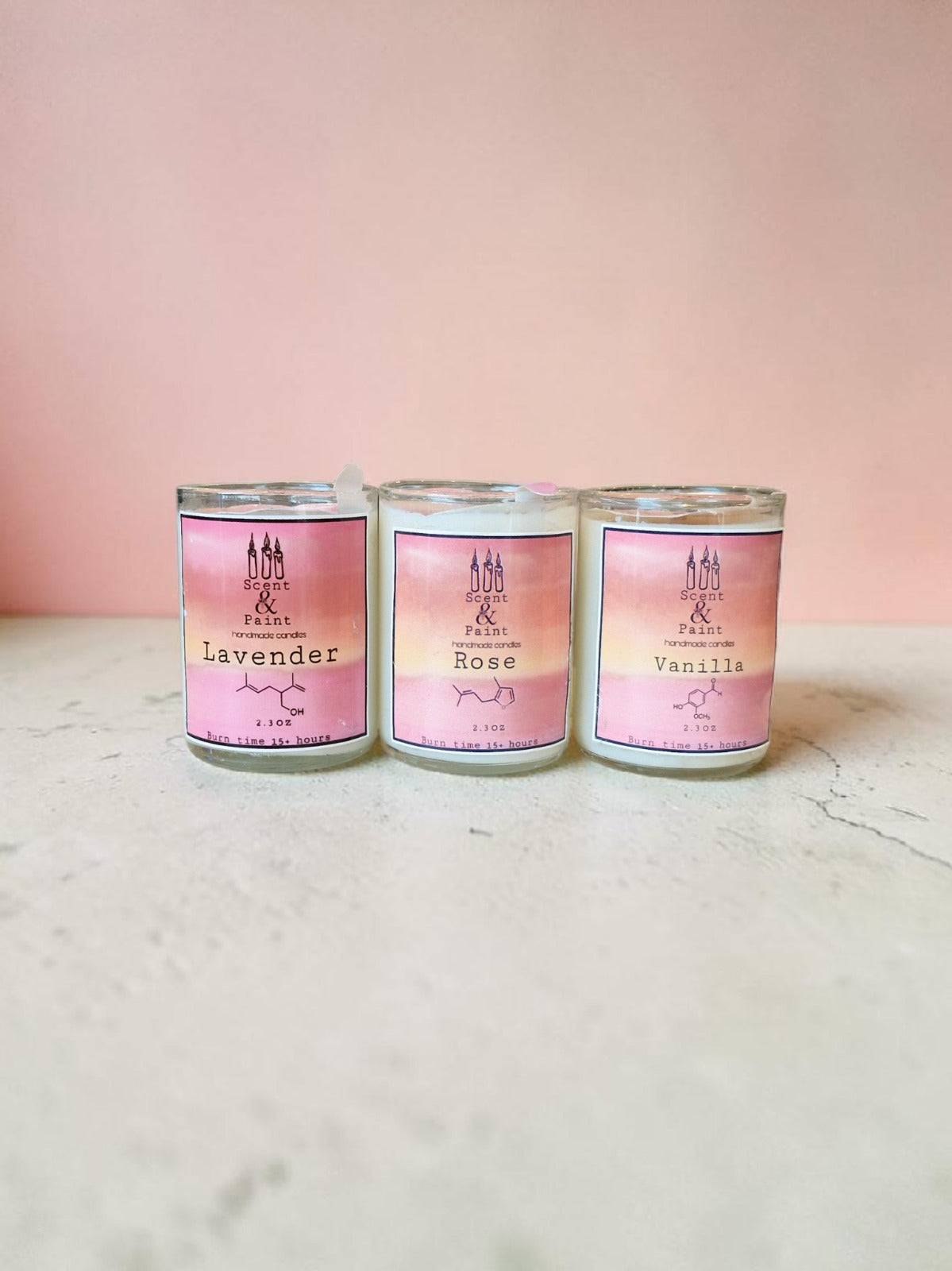Scent and Paint Candle
