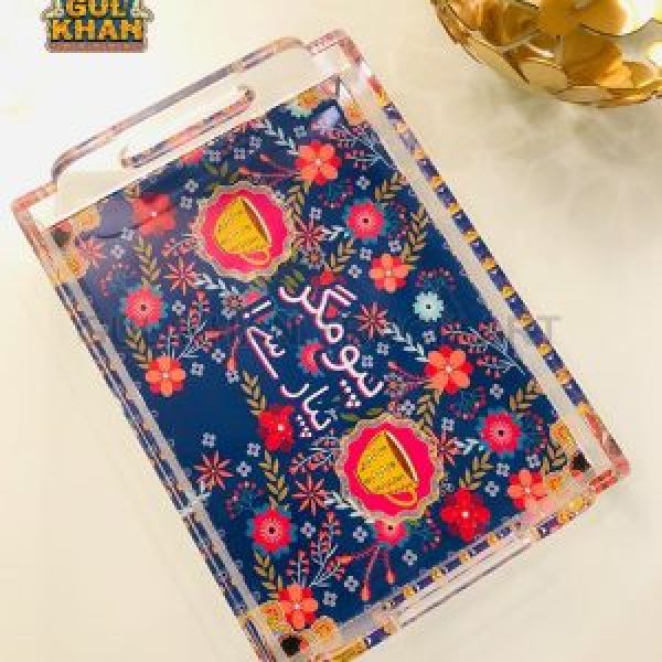 Acrylic Digital Tray with Handle (ACDTH 002)