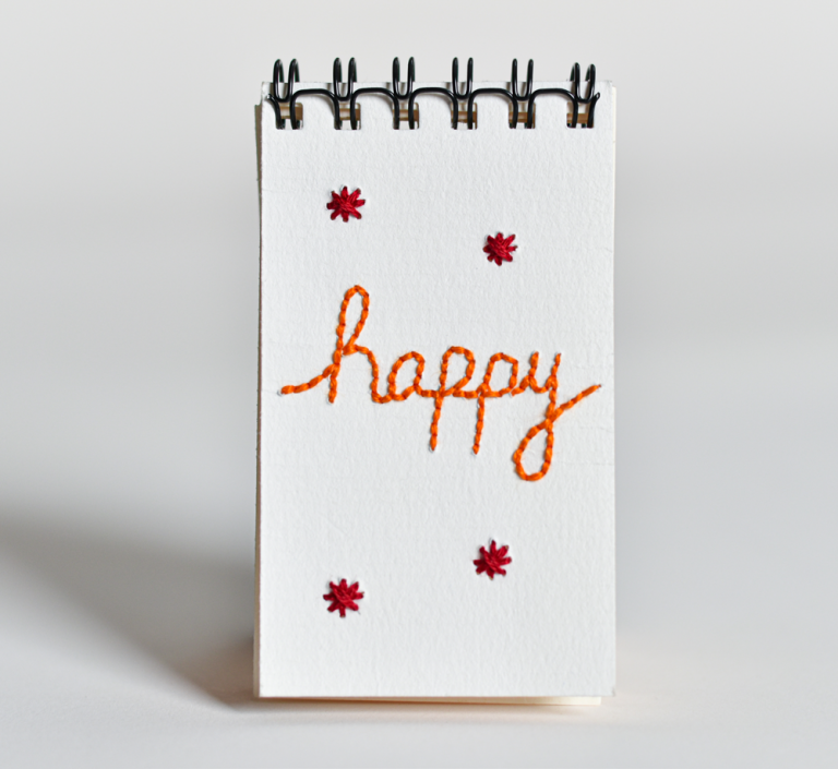 Pocket Notebook - Happy