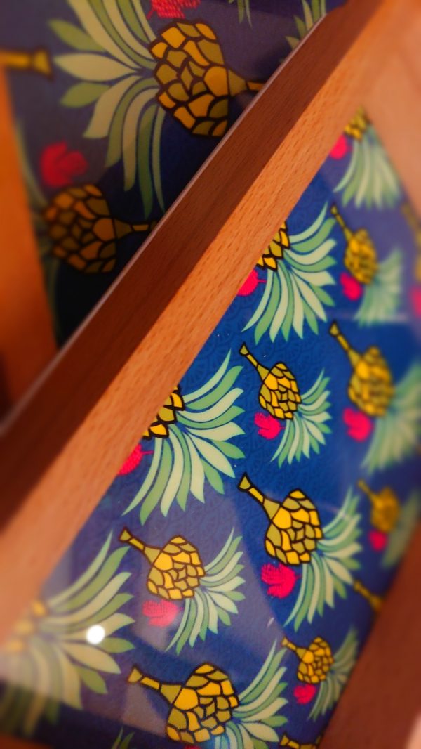 Set of Three Digital printed wooden Acrylic Trays - Image 2