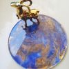 Multi-purpose Resin Platter with Brass Capra Figurine - Image 2